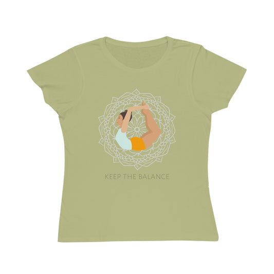 Keep the Balance Tee – Mandala Yoga Design