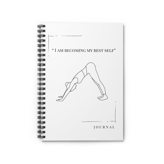 Becoming My Best Self Spiral Journal