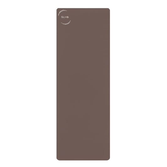 Soft Life Hard Boundaries Yoga Mat – Mocha Minimal Edition