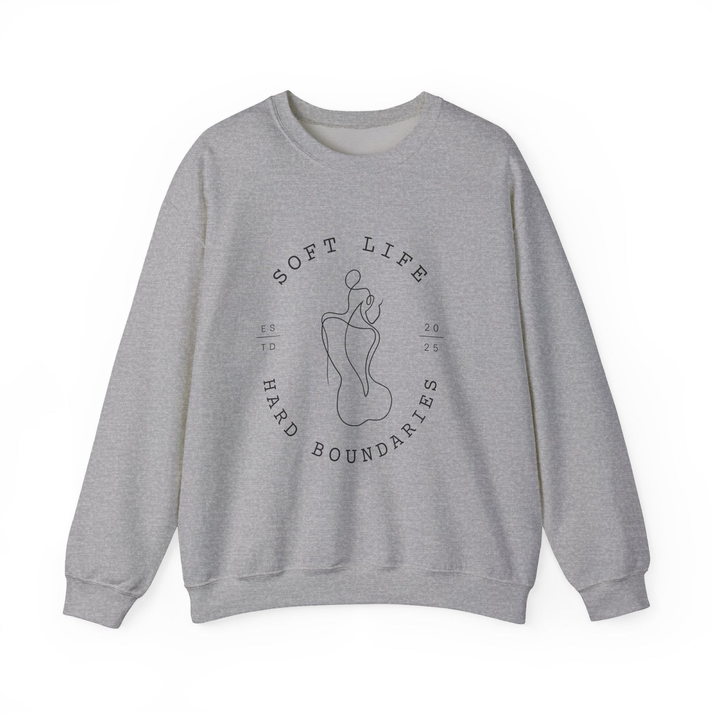 Soft Life Hard Boundaries Sweatshirt – Elevated Minimalist Comfort