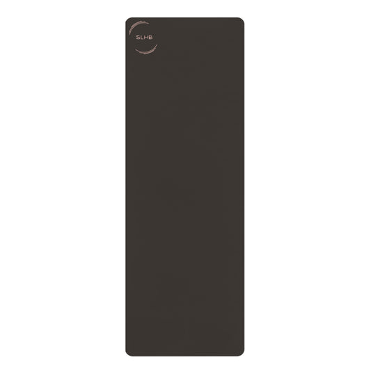 Soft Life Hard Boundaries Yoga Mat – Noir Minimal Edition