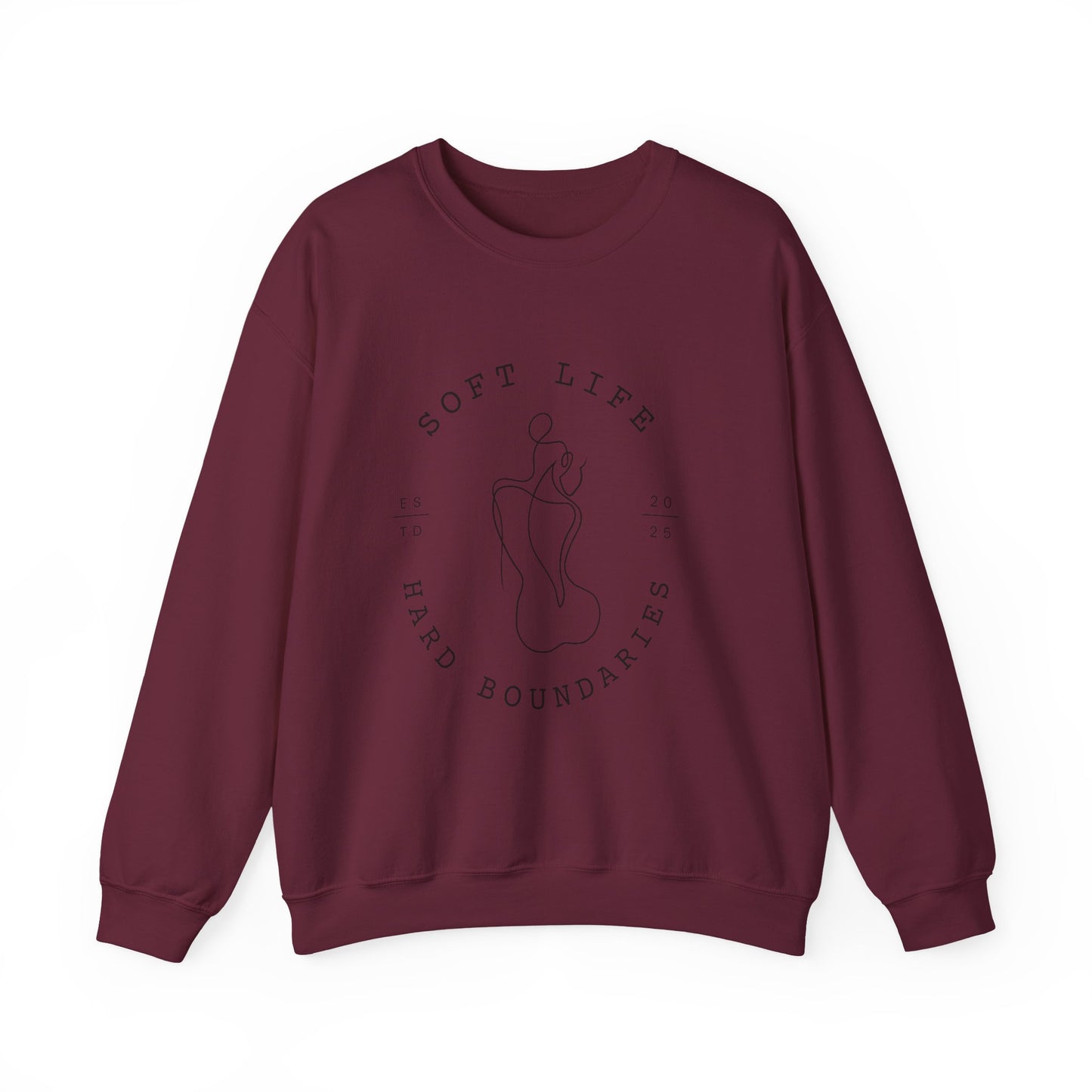 Soft Life Hard Boundaries Sweatshirt – Elevated Minimalist Comfort