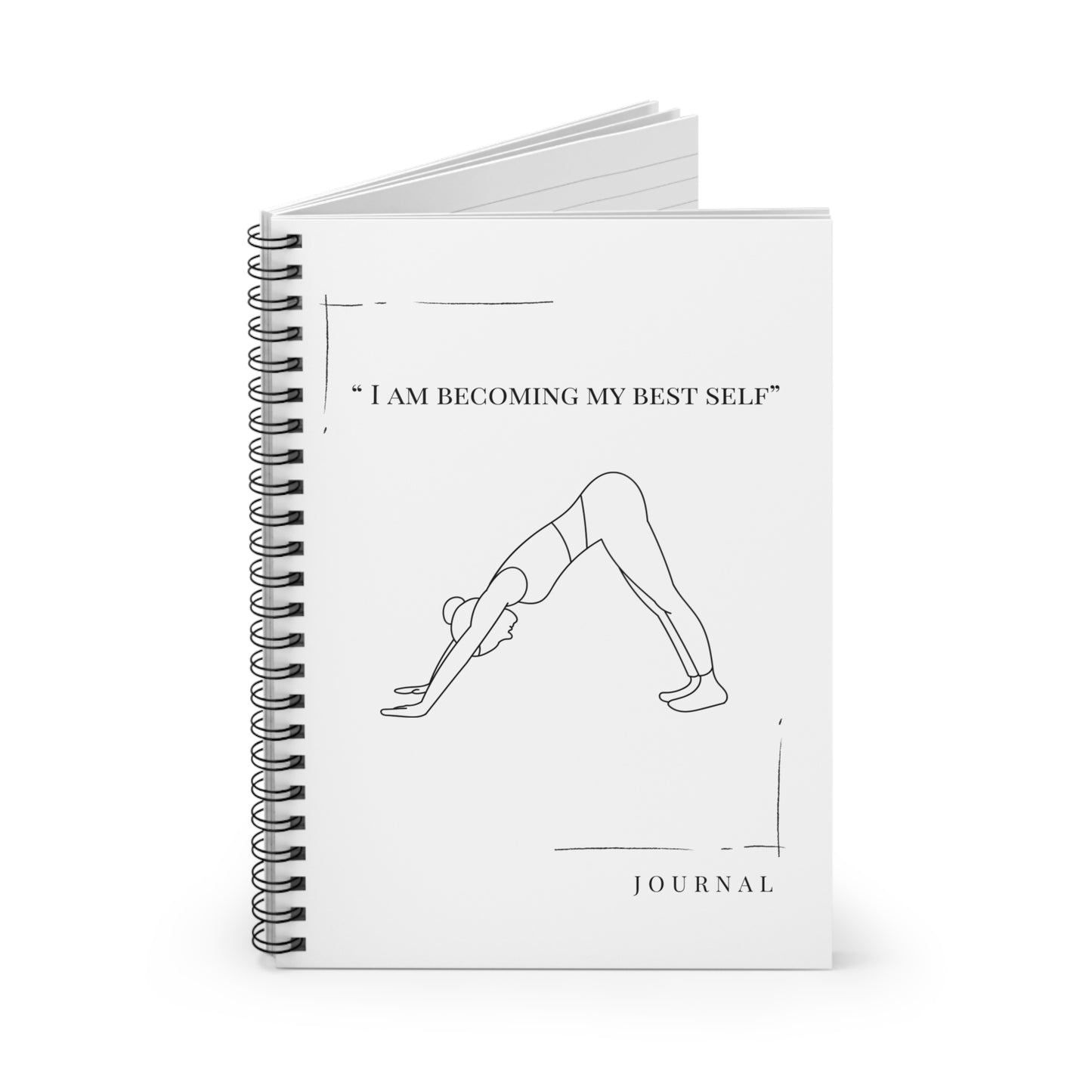 Becoming My Best Self Spiral Journal