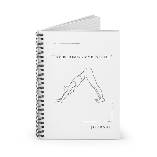 Becoming My Best Self Spiral Journal