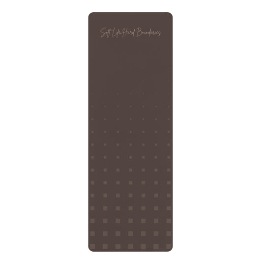 Soft Life Hard Boundaries Yoga Mat – Luxe Grounding Edition