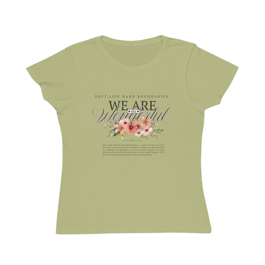 We Are Wonderful Tee – Soft Life Statement